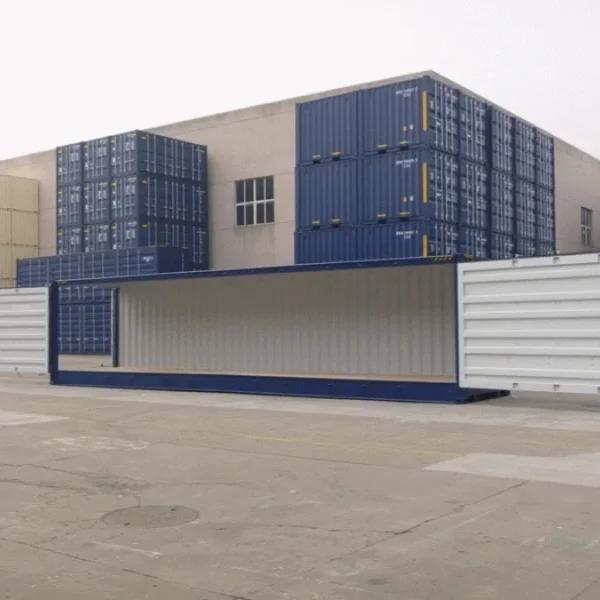 Cubo alto de contenedor de acceso lateral completo de 40 pies (9′ 6″ de altura)